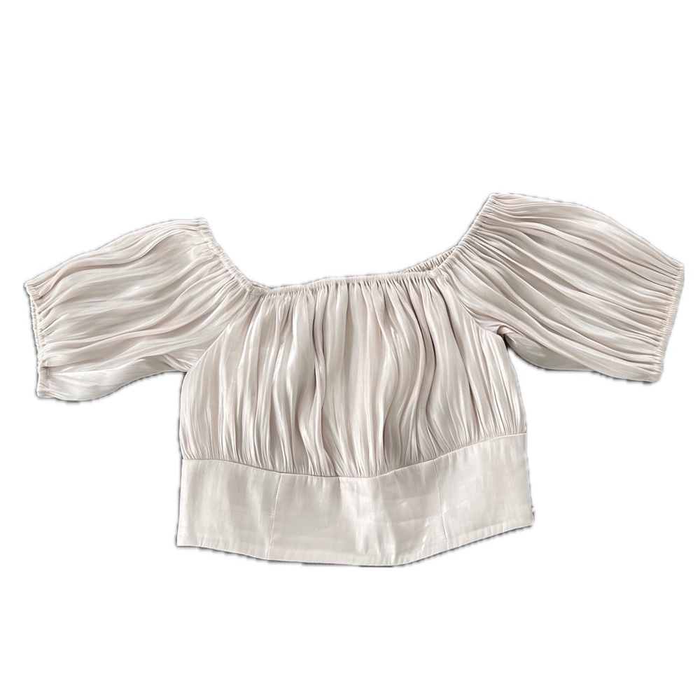 Lovers + Friends Off The Shoulder Crop Blouse